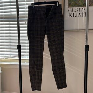 Black and Yellow Plaid Pants